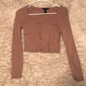 tan button up long sleeve